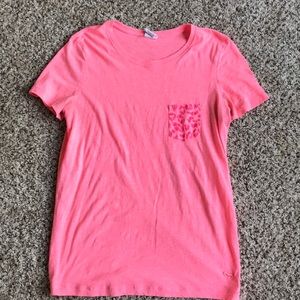 PINK short sleeve shirt